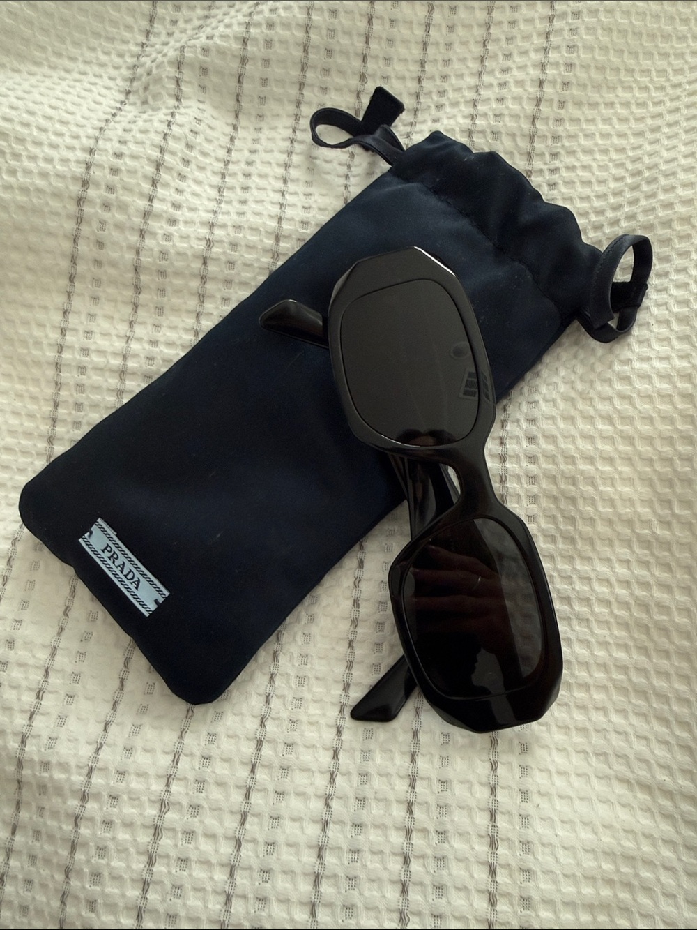 NWOT Prada Black Sunglasses - Picture 6 of 6